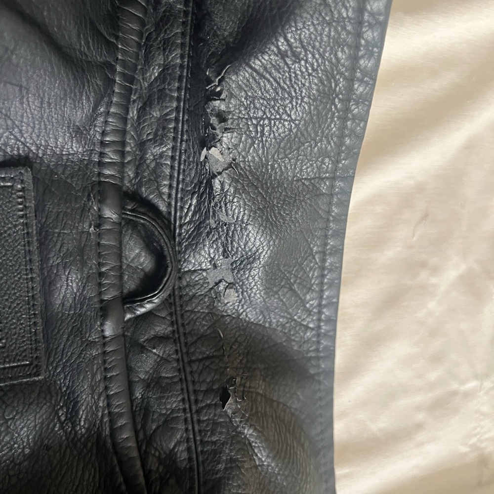 Blank NYC Black Leather Jacket - Picture 4 of 5